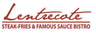 LENTRECOTE STEAK-FRIES & FAMOUS SAUCE BISTRO logo