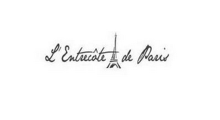 L'ENTRECÔTE DE PARIS logo