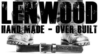 LENWOOD HAND MADE - OVER BUILT logo