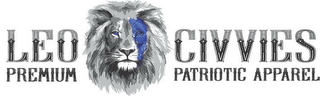 LEO CIVVIES PREMIUM PATRIOTIC APPAREL logo