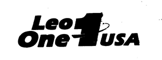 LEO ONE 1 USA logo