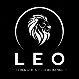 LEO  STRENGTH & PERFORMANCE logo