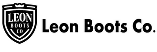 LEON BOOTS CO logo