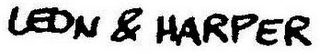LEON & HARPER logo