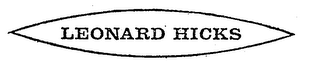 LEONARD HICKS, JR. logo