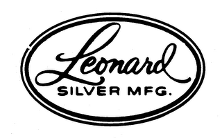 LEONARD SILVER MFG. logo