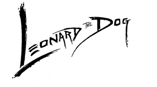 LEONARD THE DOG logo