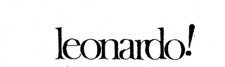 LEONARDO! logo