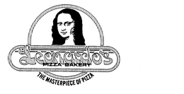 LEONARDO'S PIZZA BAKERY THE MASTERPIECE OF PIZZA logo