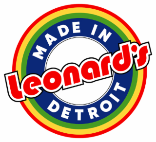 LEONARD'S MADE IN DETROIT logo