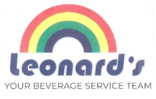 LEONARD'S YOUR BEVERAGE SERVICE TEAM logo