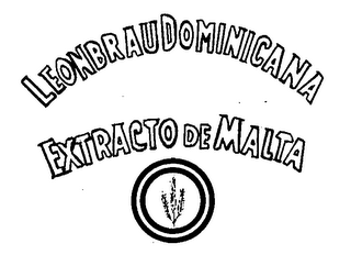 LEONBRAUDOMINICANA EXTRACTO DE MALTA logo