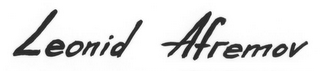 LEONID AFREMOV logo