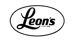 LEON'S SINCE 1909 logo