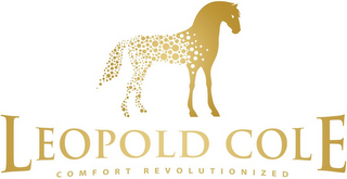 LEOPOLD COLE COMFORT REVOLUTIONIZED logo