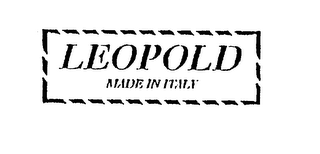 LEOPOLD MADE IN ITALY logo