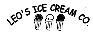 LEO'S ICE CREAM CO. logo
