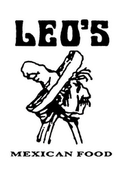 LEO'S MEXICAN FOOD logo