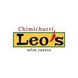 LEO'S SALSA CASERA logo