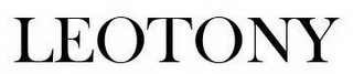 LEOTONY logo