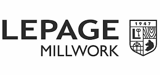 LEPAGE MILLWORK 1947 L logo