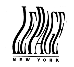 LEPAGE NEW YORK