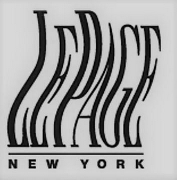 LEPAGE NEW YORK logo