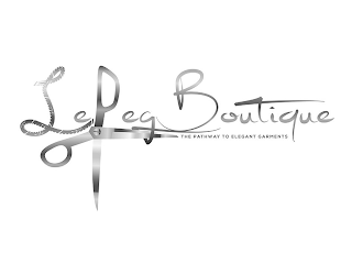 LEPEG BOUTIQUE THE PATHWAY TO ELEGANT GARMENTS logo