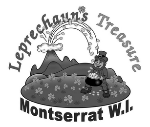 LEPRECHAUN'S TREASURE MONTSERRAT W.I. logo
