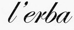 L'ERBA logo