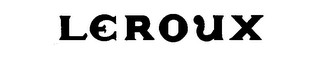 LEROUX logo