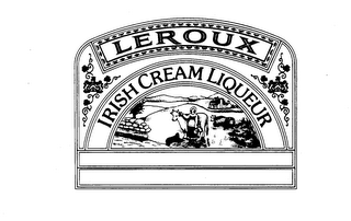 LEROUX IRISH CREAM LIQUEUR logo