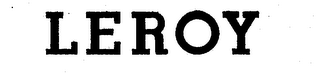 LEROY logo