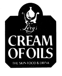 LERYS CREAM OF OIL THE SKIN FOOD & DRINK logo