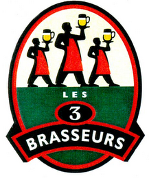 LES 3 BRASSEURS logo