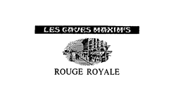 LES CAVES MAXIM'S ROUGE ROYALE logo