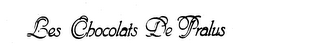 LES CHOCOLATS DE PRALUS logo