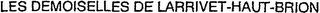 LES DEMOISELLES DE LARRIVET-HAUT-BRION logo