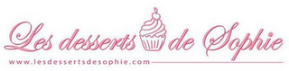 LES DESSERTS DE SOPHIE WWW.LESDESSERTSDESOPHIE.COM logo