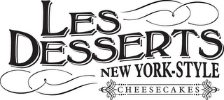 LES DESSERTS NEW YORK-STYLE CHEESECAKES logo