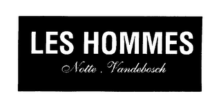 LES HOMMES NOTTE VANDEBOSCH logo