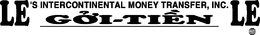LE'S INTERCONTINENTAL MONEY TRANSFER, INC. GOI TIEN LE logo