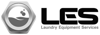 LES LAUNDRY EQUIPMENT SERVICES logo