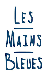 LES MAINS BLEUES logo