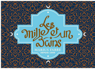 LES MILLE ET UN BAINS MARIUS FABRE DEPUIS 1900 logo