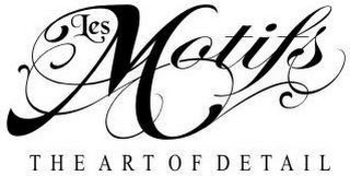 LES MOTIFS THE ART OF DETAIL logo