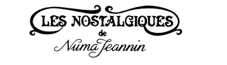 LES NOSTALGIQUES DE NUMA JEANNIN logo