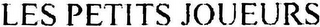 LES PETITS JOUEURS logo