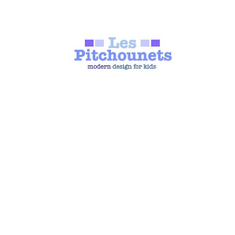 LES PITCHOUNETS MODERN DESIGN FOR KIDS logo