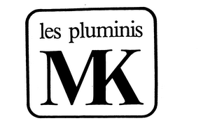 LES PLUMINIS MK logo